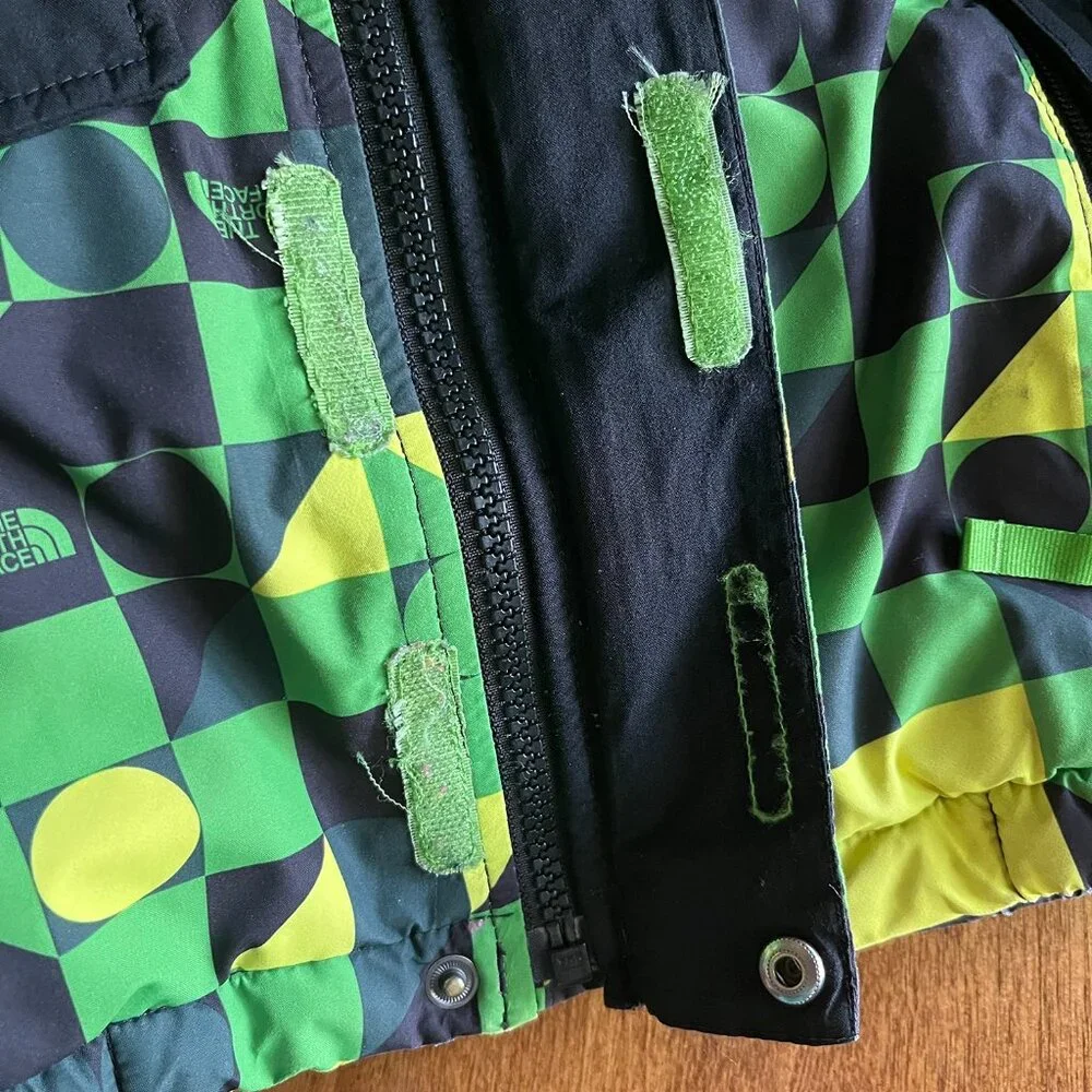 The North Face geo pattern coat 2T
